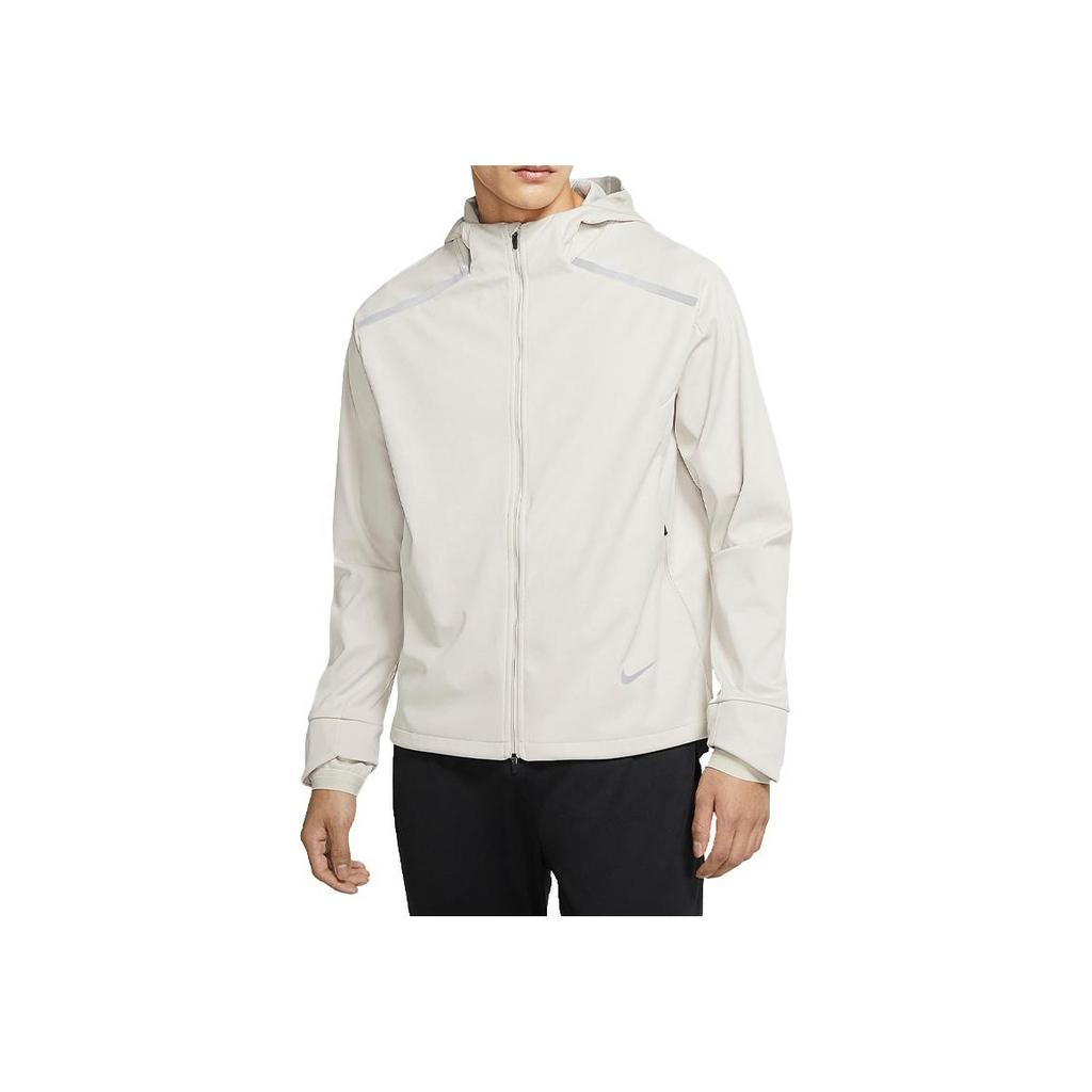 Nike Casual Comfortable Sports Hooded Jacket Men Jackets Beige DJ4140-221