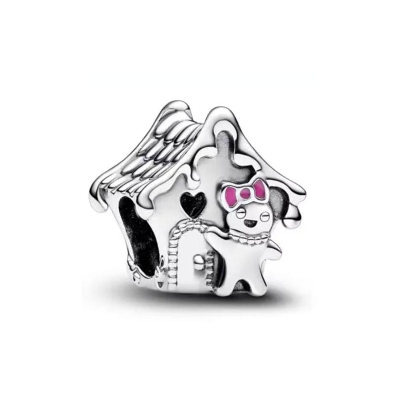 New Copper The Frog Prince Pendant Charm Happy Friend Sister Mom Pet Love Bead Fit Original Bracelet Jewellery Cake Gift