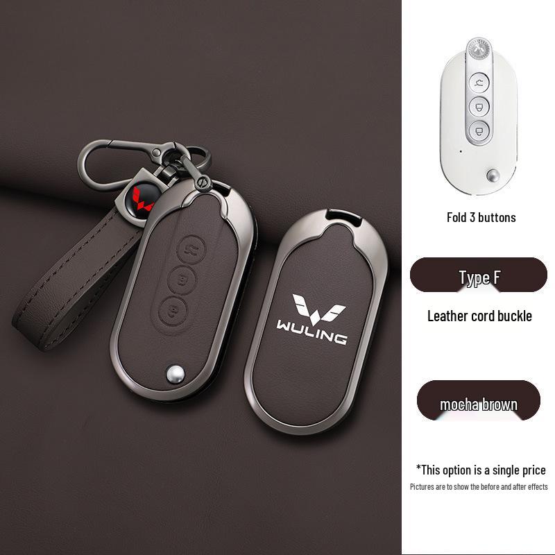Wuling Hongguang Mini 3rd Gen Key Cover with Buckle for Macaron Series