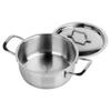 Steel pot with lid ANETT 16 cm, 1.2 l