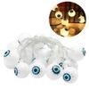 Battery/USB Powered Halloween LED String Light Creative LED Eyeball Light String  Halloween Party