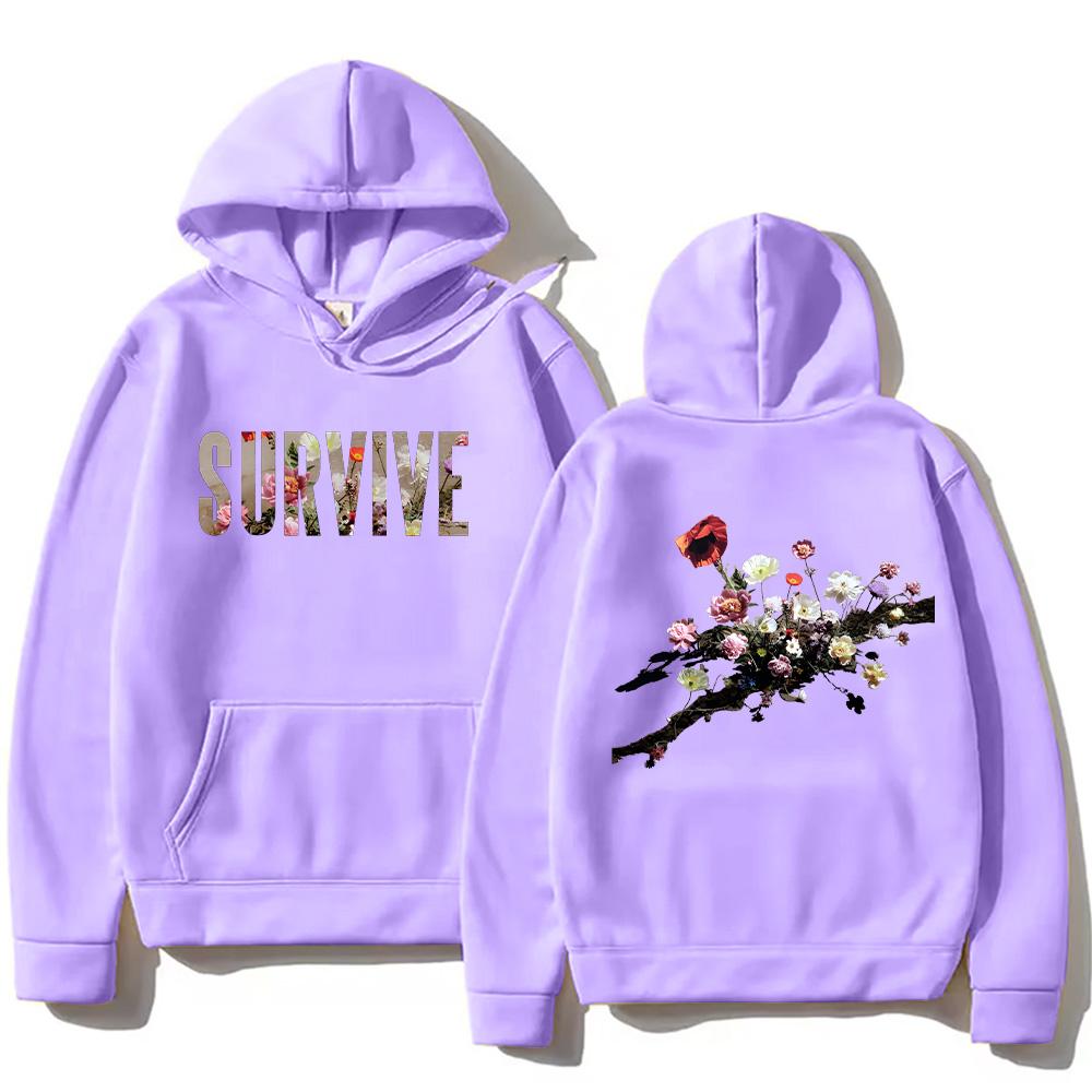 

Lewis Capaldi Survive Flowers Dateback Hoodie Men s Clothing Unisex Comfort Women Hoody Long Sleeve Harajuku Aesthetic Pullovers XXL