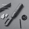 Windproof Buckle Umbrella: Automatic Sun & Rain Protection for Men & Women, Compact Folding Design