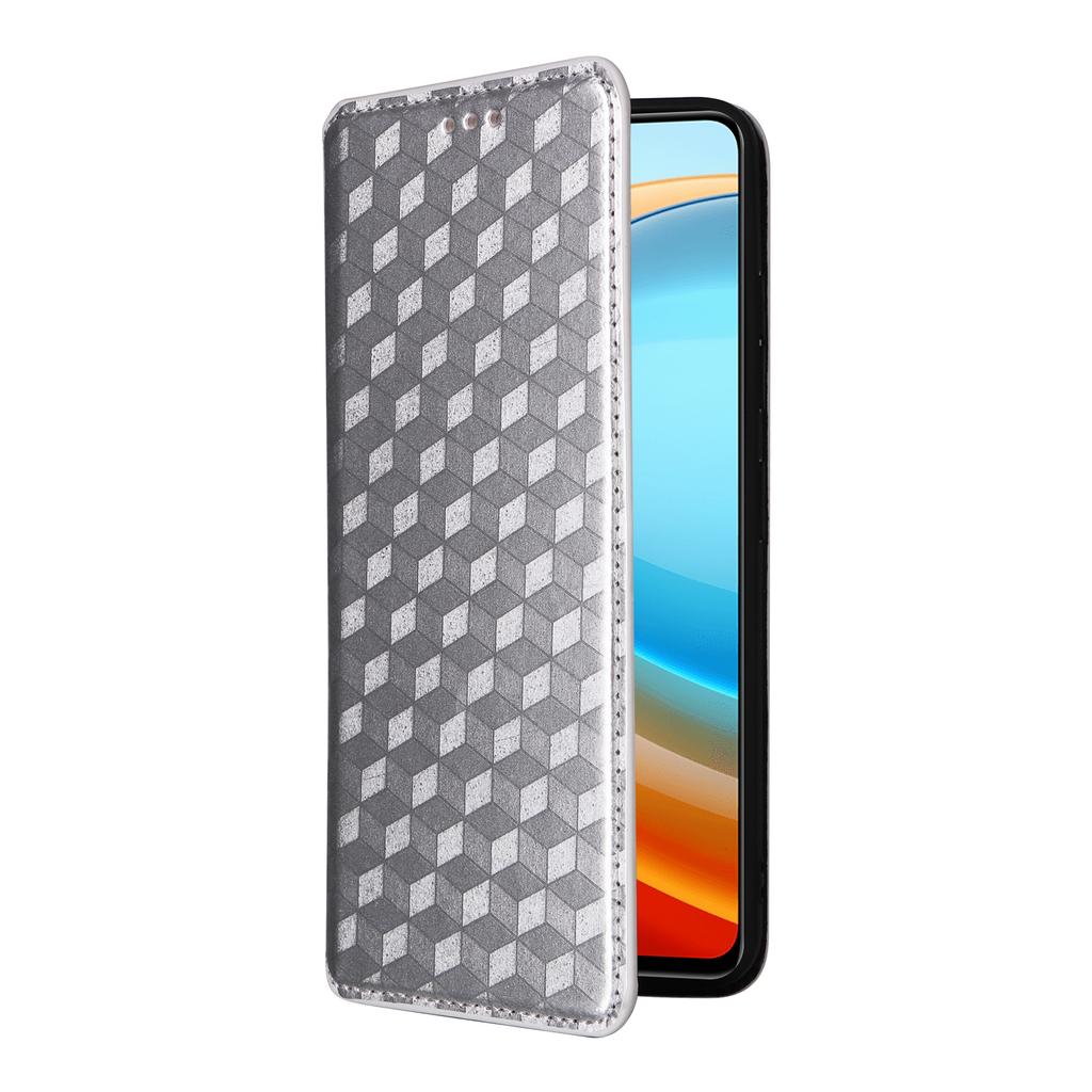 For ZTE Blade A75 5G/nubia Focus Wallet Case Rhombus Imprinted Leather Phone Cover