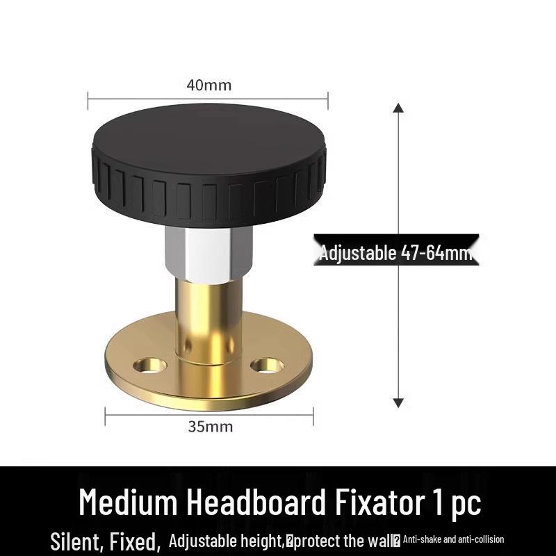 Nastavitelný stabilizátor čela postele: Podložka proti otřesům, proti nárazům a snižující hluk