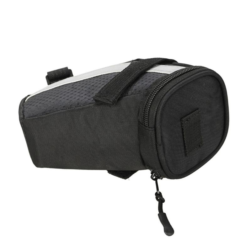 Fahrräder Satteltasche Hartschalen Sitztasche Wasserdichte Satteltasche Gepäckträger Satteltaschen mit Reflexstreifen