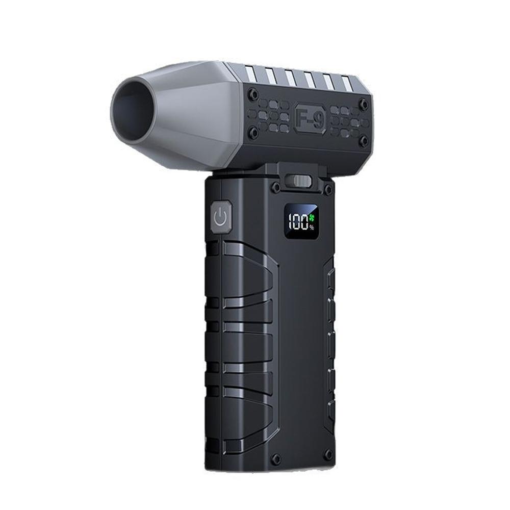 

Портативный 100-скоростной турбореактивный вентилятор многофункциональный фен освещает темную ночь мощной силой ветра