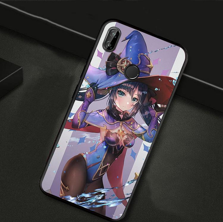 Genshin impact Mona For Huawei Nova 11i 12i 12s 8i 9 10 SE Y60 Y61 Y70 Y90 Y72 Y73 Y91 P60 Pro P40 P30 Lite Case