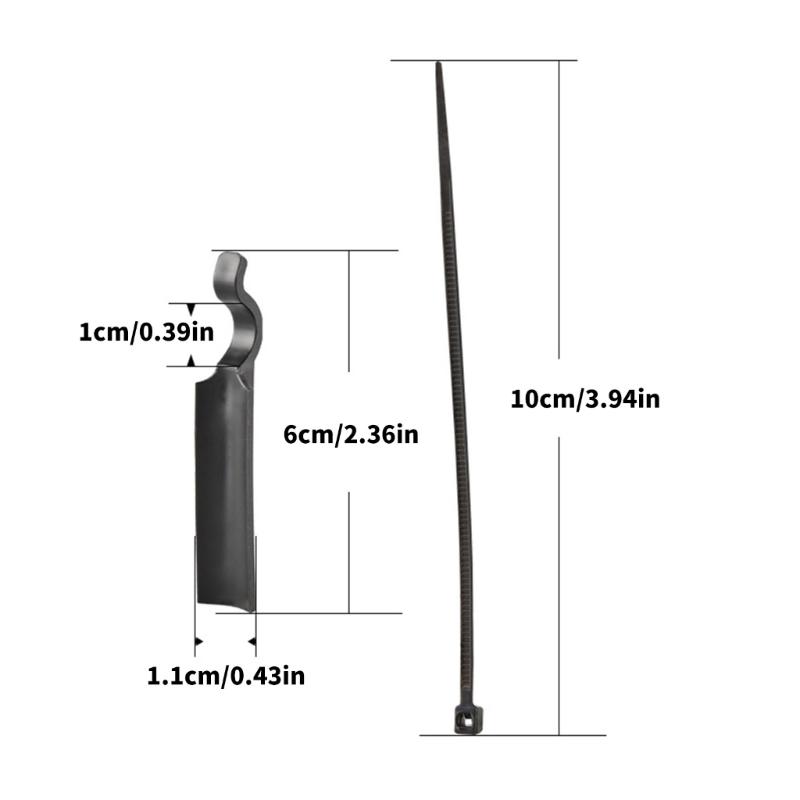 Clip Robusta per Rete Installazione Facile Gancio per Rete da Pesca Clip Fissaggio Rete da Pesca Gancio per Pescatori Accessorio Attrezzatura da Pesca