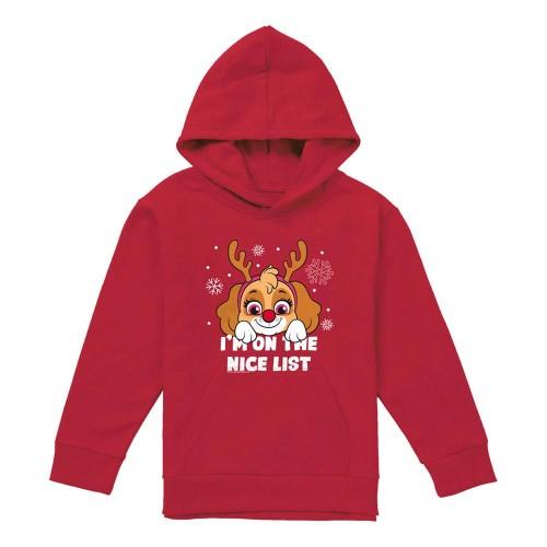 Paw Patrol Childrens/Kids Nice List Skye Pullover Hoodie
