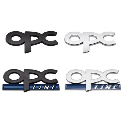 3D Metal OPC Line Car Rear Boot Trunk Emblem Badge Naklejka Naklejka Akcesoria Do Insignia Corsa E Astra HJD Zafira Vectra