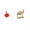 Ceramic Figurine Sculpture Ornament for Cafe Study Room Holiday And Resin Camel Animal Statue