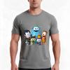 Spookiz TShirt Summer Casual Cotton Tee Oversized Streetwear Tops Vintage Graphic Print Loose Fit Short Sleeve  Cotton