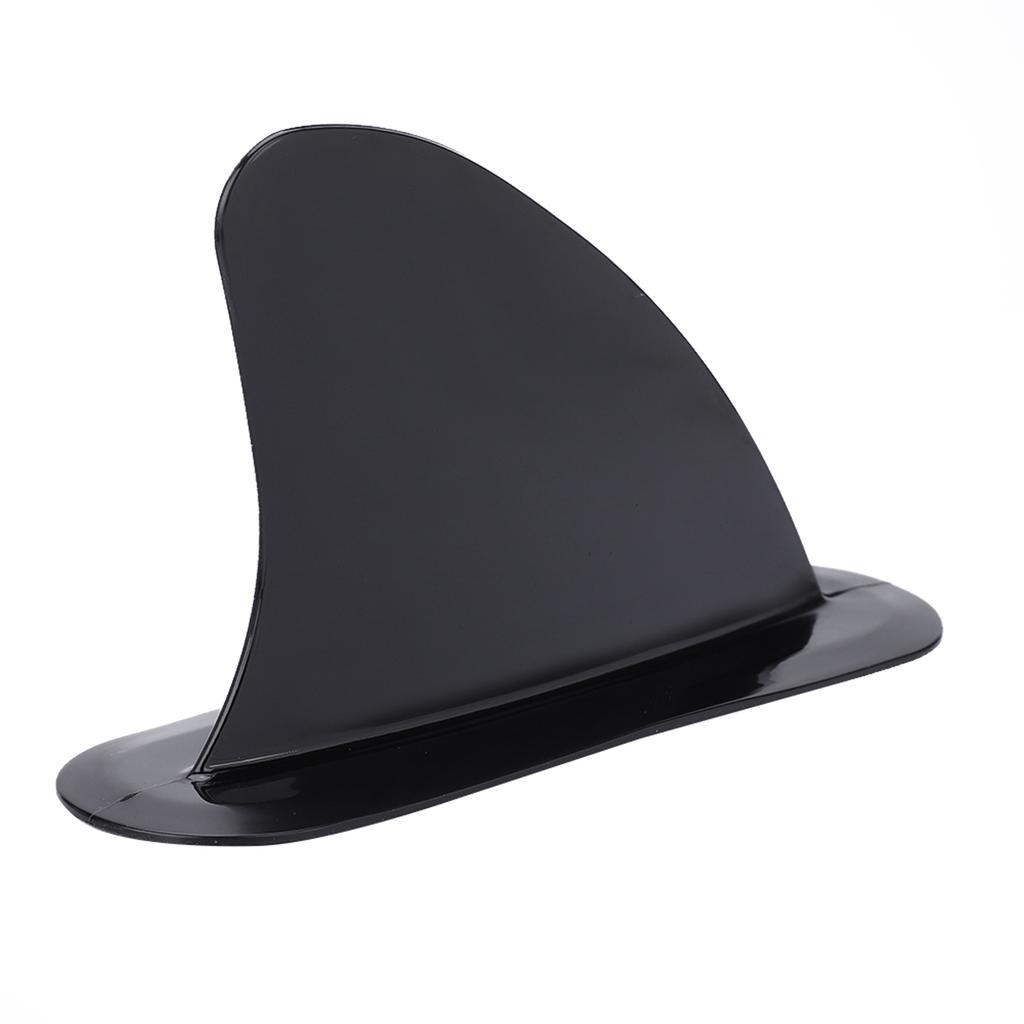 Sturdy Black PVC Skeg Tracking Fin Surfboard Fins for Kayaks Canoes Rowing Boats