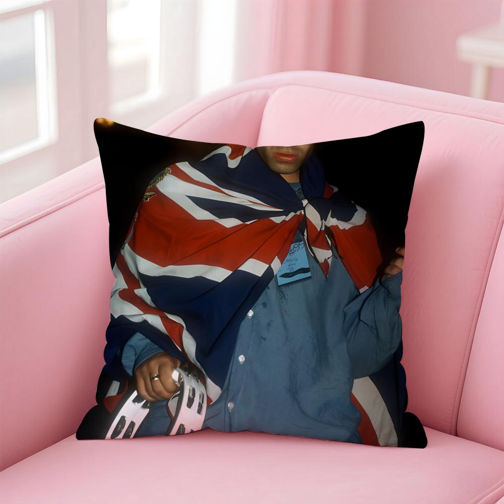 LLiam Gallagher Pillow Shameless TV Cushion Cover Pillow Case Soft Friendly Fabric Concealed Zipper