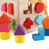 Colorful Geometric Blocks Sorting Box Puzzle for Kids - Fun Learning Toy