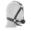 VaHppy Gag Máscaras Sexo Oral Jogos de Casal Role Play Cosplays Rainha Condicionamento Escravo de Cão PU Silicone Ossos de Cão Bolas de Sucção Argola O Bondage