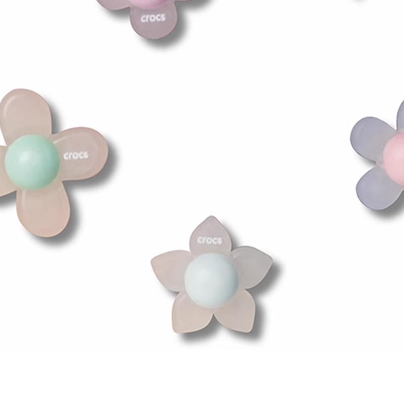 Crocs Iris Flower Shaped Five-Piece Set Women Footwear Colorful 10014623