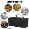 New Cushion Storage Bag Garden Furniture Protective Holder Bag Cover with Zipper Handle Waterproof Patio Cushion Bag Dustproof