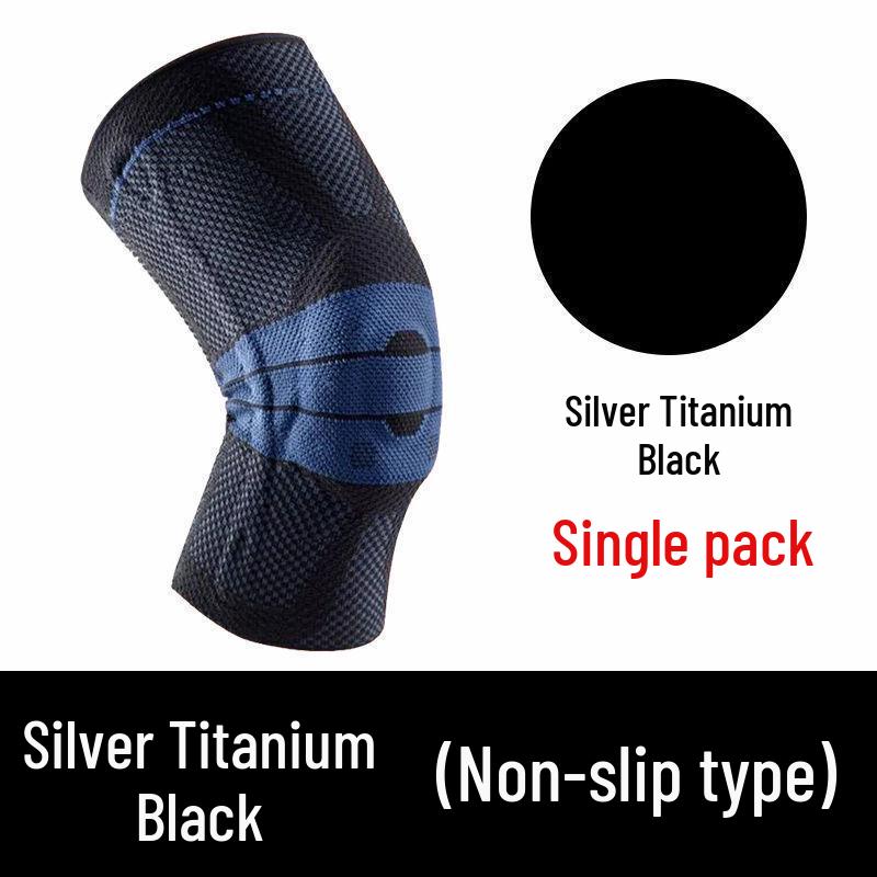 Bauerfeind Non-Slip Knee Support for Basketball, Running, and Meniscus Protection - 3D Design