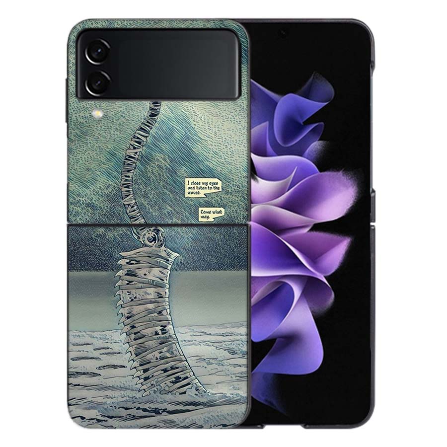 Bloodborne Game Phone Case For Samsung Z Flip 6 7 5G Galaxy Z Flip 5 4 3 5G Cases Shockproof Hard Cover TPU