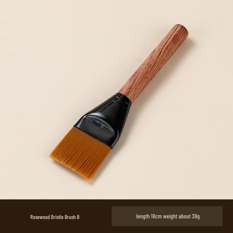 Kaffekvarn med trähandtag Mjuk borste - Fäller inte Rengörare för bänkskiva och Kaffepulverborste