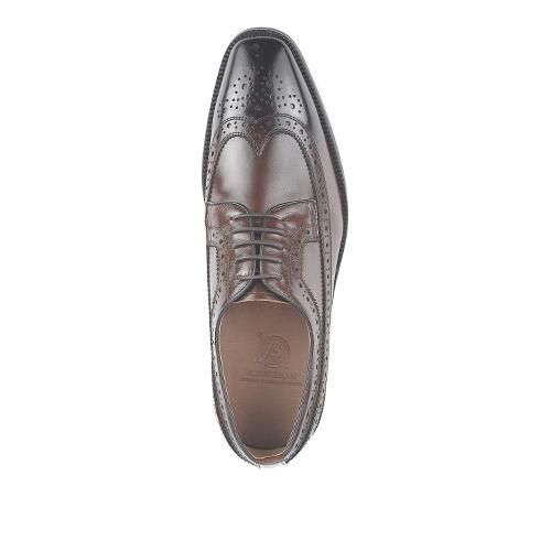 Roshoeman 9015 New Wingtip Dark Brown (Hand Washed)