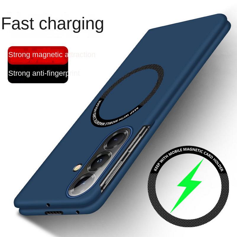 Luxury Ultra Slim Skin Feel Matte Hard PC Phone Case for Samsung Galaxy Z Fold 8 7 6 5 4 for Magsafe Shockproof Protection Cover