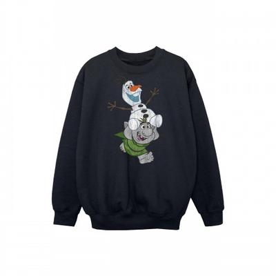 Boys Frozen Olaf And Troll Sweatshirt