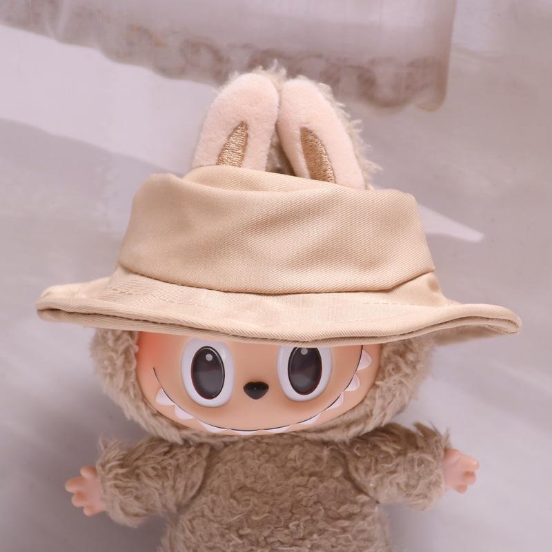 Colgante de Sombrero Labubu de 17cm: Accesorio de Ropa/Llavero/Colgante para Bolso de Hombro/Vaso de Agua