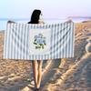 Hydrangea Beach Towel Decor, Blue and White Floral Sand Beach Towels Gifts for Women Men,Coquette Hydrangeas Quick Dry Bath Pool