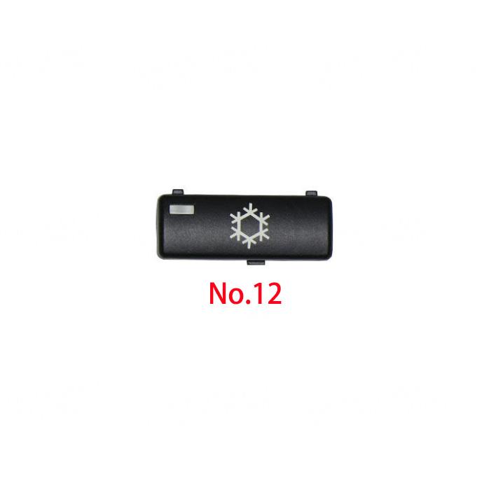 For BMW E39 5 Series Car AC Air Conditioning Button Switch Climate Control Panel Button Keys 528i 530i 540i 1995-2002 Auto Parts