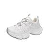 European station mesh thick-soled dad shoes women's 2025 spring new heightened breathable round head niche sports and leisure shoes