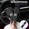 Car Shoulder Pad Safety Belt Protector Cover Strap Mat Accessories For VW Tiguan CC Jetta Polo Golf Passat Scirocco T-ROC Touare Zq9