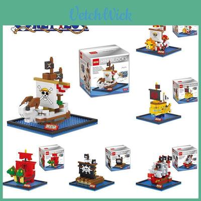 One Piece Piratenschiff Baustein Spielzeug Mini-Figuren Sammlung Geschenk Für Kinder