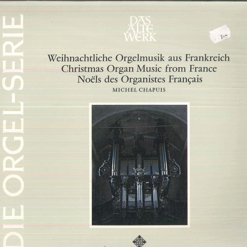 

LP Record MICHEL CHAPUIS Weihnachtliche Orgelmusik aus Frank 641260 TELEFUNKEN Germany Classical Used