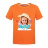 New Nastya Tshirt for Children Cartoon Printed T Shirts Baby Girls Short Sleeves Tops Kids 2026 Summer Clothing Boys Streetwear
