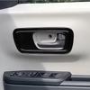 Deesse Front Door Handle Door Handle Door Bezel Interior Custom Set of 2 for Honda Garnishes, Covers, Panels, Parts, Accessories, (Piano Black) N-BOX