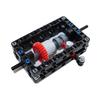 Non-Toxic Building Blocks Drive Car Front Back Suspension Steering System Differential Gears Self-Locking Bricks Moc Technical Parts