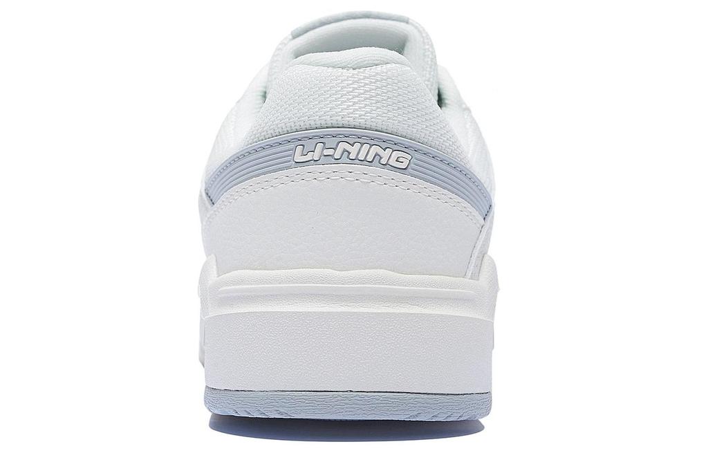 Li Ning ACE V2 Abrasion Resistant Breathable Low top Skateboard Shoes Women's White Gray AGCS156-1