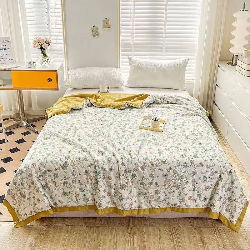 

Water-Washed Tencel-Feel Summer Quilt