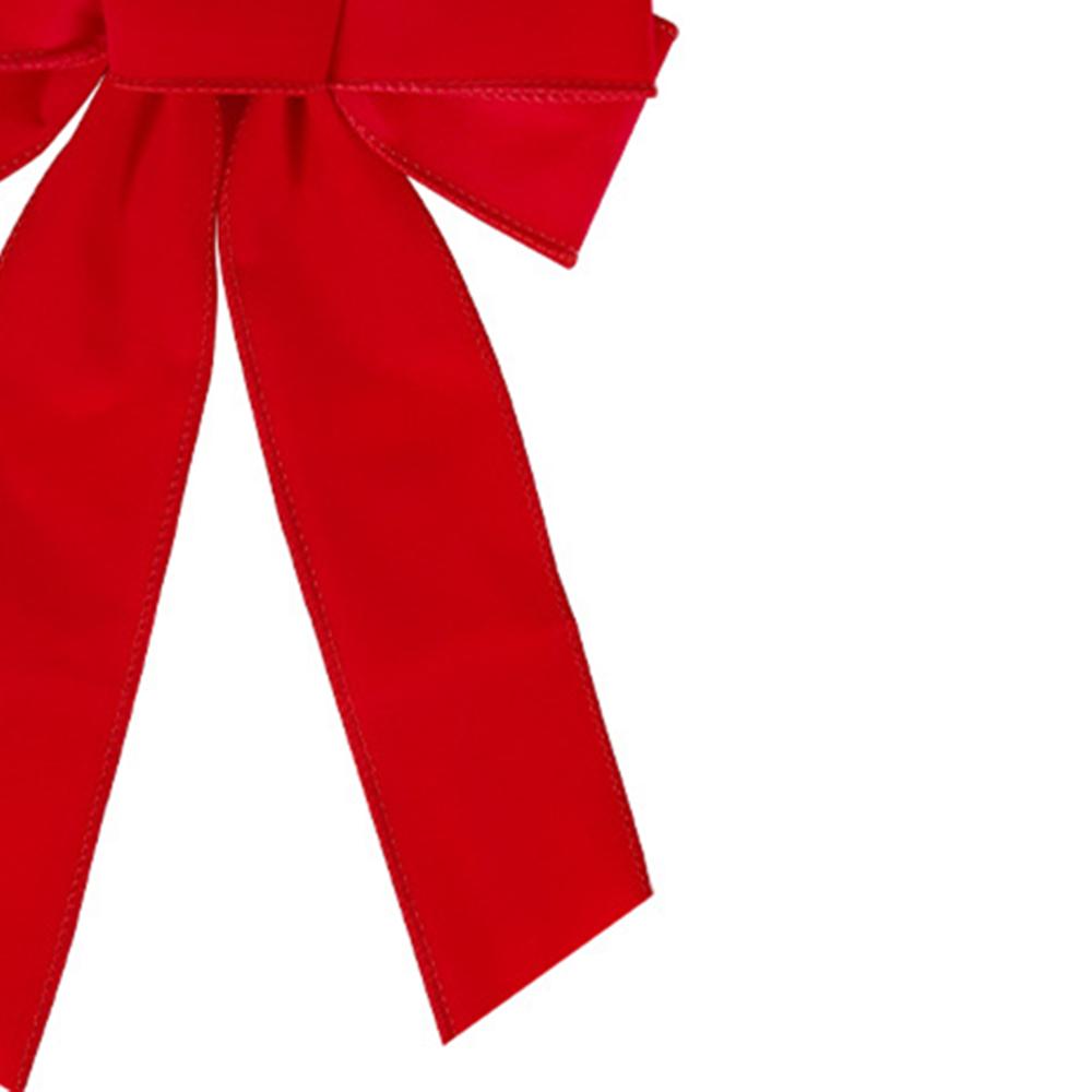 4 Pieces Red Bow Knot, Christmas Decorations And Various Festive Decorations