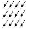 6/12Pcs Self-closing Liquor Bottle Pourers Bartender Bar Tools  Kitchen Supplies