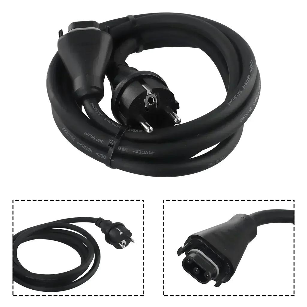 2M For HMS Connection Cable Field Connector Plug&Play Rubber Hose Cable Reliable Accessory Cable for PV System