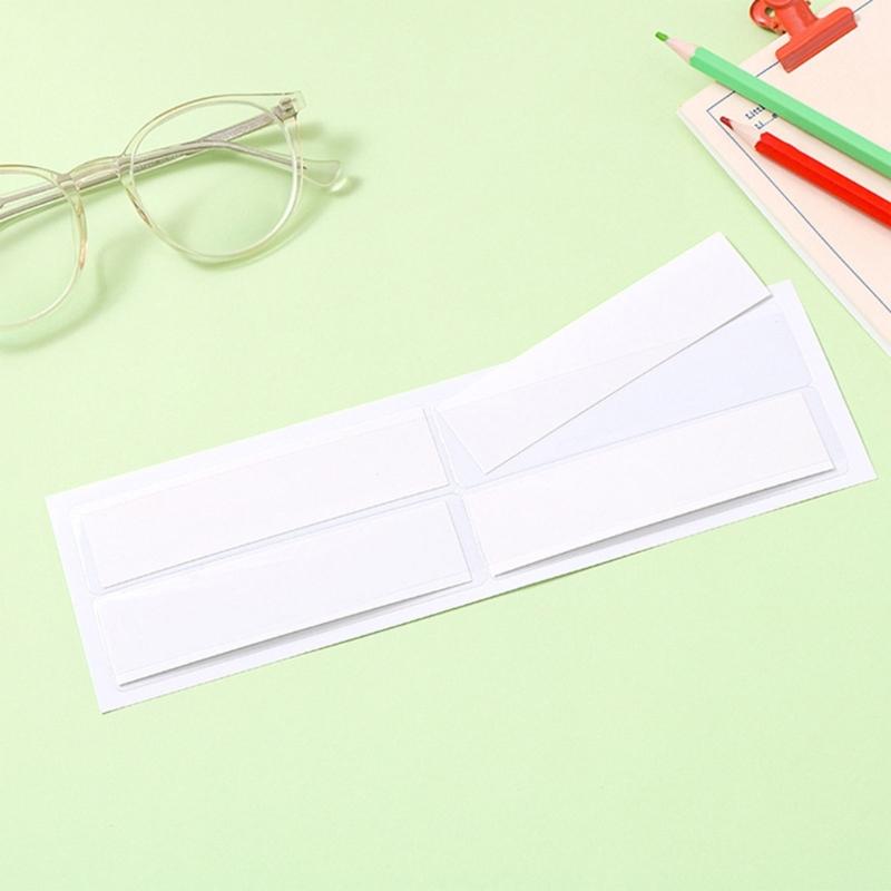 Clear Adhesive Label Pockets With Strong Stick Backing Label Bags For Home And Office Use Sticker Pockets