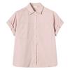 TonLion Women's Lapel Short Sleeve Summer Shirt