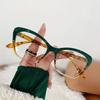 Trendy Optical Glasses Ladies New Blue Light Blocking Optical Spectacle Eyeglasses Men Women Cat Eye Frame Computer Eyewear