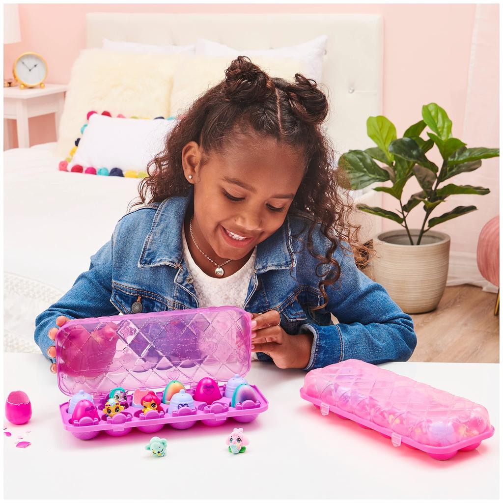 Hatchimals CollGGibles Shimmer Babies 12 Piece Egg Carton Hatchimals Overseas Edition Toy Animal Pet Born! Woomo Nazotama