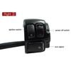 1/2Pcs 25Mm Motorcycle Handlebar Control Switches Kill Start Turn Signal Switch Button With Wiring Harness For 50Cc90Cc110Cc