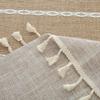 Japanese Cotton Linen Tassel Tablecloth, Art Rectangle, Nordic Style
